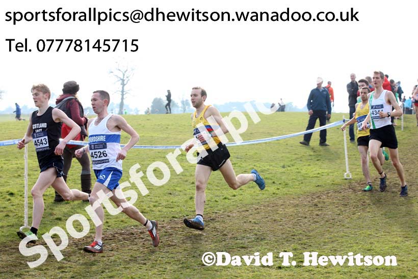 Senior mens 2016 Inter Counties Cross Country Champs. and Cross Challenge Final, Cofton Park, Birmingham. Photo: David T. Hewitson/Sports for All Pics